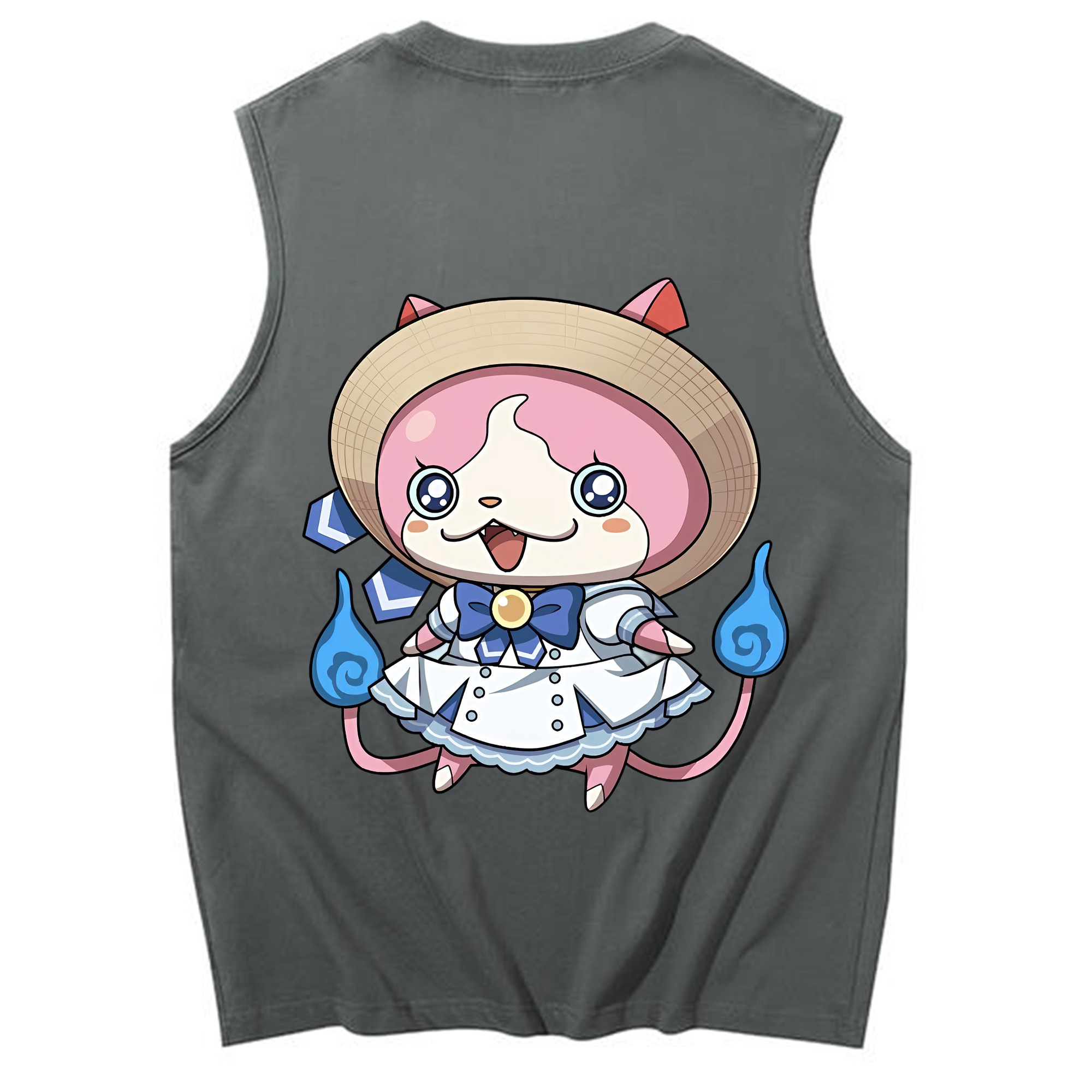 （画像用） 妖怪ウォッチ Yo-kai Watch コットン100％タンクトップ（背面プリント）